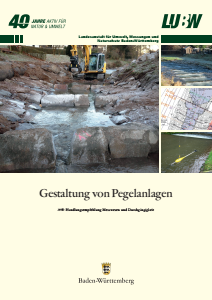 Bild der Titelseite der Publikation: Gestaltung von Pegelanlagen