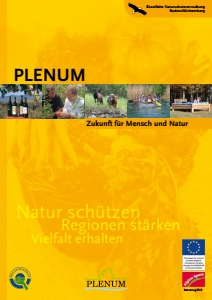 Bild der Titelseite der Publikation: PLENUM. Zukunft für Mensch und Natur