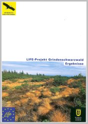 Bild der Titelseite der Publikation: LIFE-Projekt Grindenschwarzwald