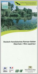 Bild der Titelseite der Publikation: Deutsch-französisches Ramsar-Gebiet Oberrhein / Rhin supérieur