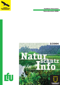 Bild der Titelseite der Publikation: Naturschutz-Info 2004 Heft 2