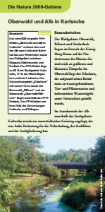 Bild der Titelseite der Publikation: Natura 2000 gemeinsam umsetzen - Oberwald und Alb in Karlsruhe