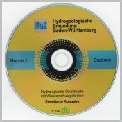 Bild der Titelseite der Publikation: Hydrogeologische Erkundung Baden-Württemberg (HGE) - Enzkreis