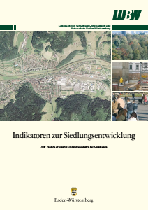 Bild der Titelseite der Publikation: Indikatoren zur Siedlungsentwicklung