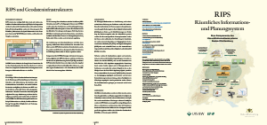 Bild der Titelseite der Publikation: RIPS - Räumliches Informations- und Planungssystem