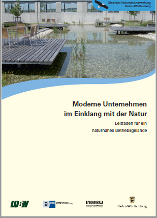 Bild der Titelseite der Publikation: Moderne Unternehmen im Einklang mit der Natur