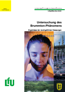 Bild der Titelseite der Publikation: Untersuchung des Brummton-Phänomens