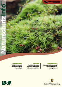 Bild der Titelseite der Publikation: Naturschutz-Info 2018 Heft 1