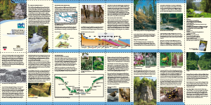 Bild der Titelseite der Publikation: The Wutach Gorge - Nature Reserve and Natura 2000 Protected Area