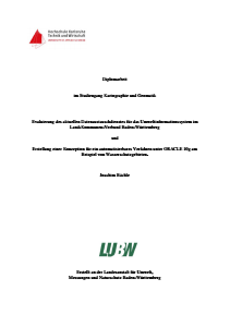 Bild der Titelseite der Publikation: Evaluierung des aktuellen Datenaustauschdienstes für das Umweltinformationssystem im Land-Kommunen-Verbund Baden-Württemberg