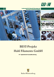 Bild der Titelseite der Publikation: BEST-Projekt Hahl Filaments GmbH