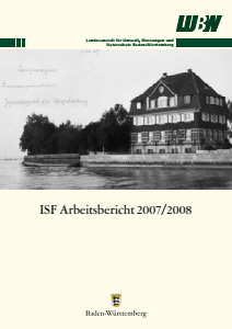 Bild der Titelseite der Publikation: ISF Arbeitsbericht 2007/2008