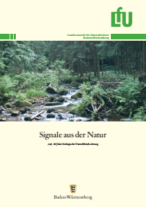 Bild der Titelseite der Publikation: Signale aus der Natur