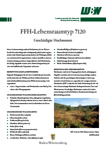 Bild der Titelseite der Publikation: FFH-Lebensraumtyp 7120