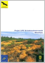 Bild der Titelseite der Publikation: Projet LIFE Grindenschwarzwald