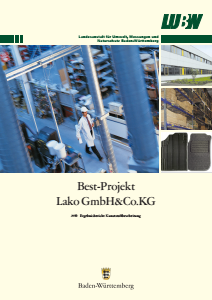 Bild der Titelseite der Publikation: BEST-Projekt Laupheimer Kokosweberei GmbH&Co.KG