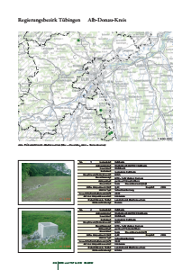 Bild der Titelseite der Publikation: Hochwasserrückhaltebecken und Talsperren im Regierungsbezirk Tübingen