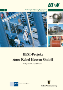 Bild der Titelseite der Publikation: BEST-Projekt AutoKabel Hausen GmbH