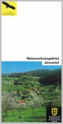 Bild der Titelseite der Publikation: Naturschutzgebiet Jennetal