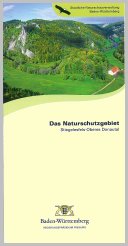 Bild der Titelseite der Publikation: Das Naturschutzgebiet Stiegelesfelsen - Oberes Donautal