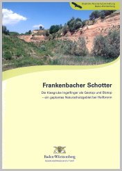 Bild der Titelseite der Publikation: Frankenbacher Schotter