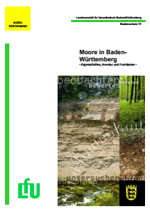 Bild der Titelseite der Publikation: Moore in Baden-Württemberg