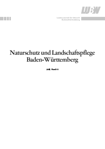 Bild der Titelseite der Publikation: Ermittlung der Streuobstbestände Baden-Württembergs durch automatisierte Fernerkundungsverfahren