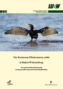 Bild der Titelseite der Publikation: Der Kormoran (Phalacrocorax carbo) in Baden-Württemberg