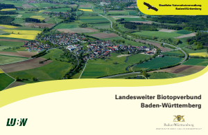 Bild der Titelseite der Publikation: Landesweiter Biotopverbund Baden-Württemberg