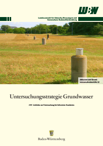 Bild der Titelseite der Publikation: Untersuchungsstrategie Grundwasser