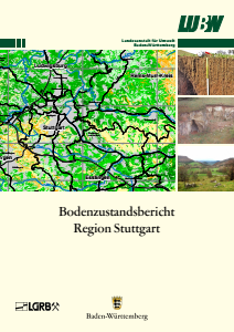 Bild der Titelseite der Publikation: Bodenzustandsbericht Region Stuttgart