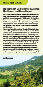 Bild der Titelseite der Publikation: Natura 2000 gemeinsam umsetzen - Reichenbach und Killertal zwischen Hechingen und Burladingen