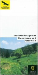 Bild der Titelseite der Publikation: Naturschutzgebiet Glaswiesen und Glaswald