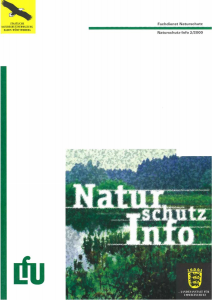 Bild der Titelseite der Publikation: Naturschutz-Info 2000 Heft 2