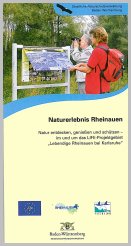 Bild der Titelseite der Publikation: Naturerlebnis Rheinauen