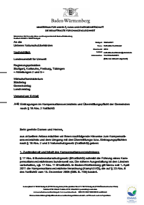 Bild der Titelseite der Publikation: Hinweispapier zum Kompensationsverzeichnis - § 18 Abs. 2 und 3 NatSchG