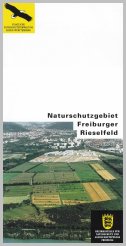 Bild der Titelseite der Publikation: Naturschutzgebiet Freiburger Rieselfeld