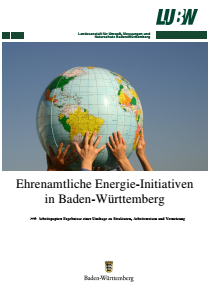 Bild der Titelseite der Publikation: Arbeitspapier Ehrenamtliche Energie-Initiativen in Baden-Württemberg