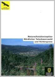 Bild der Titelseite der Publikation: Naturschutzkonzeption Nördlicher Talschwarzwald und Vorbergzone