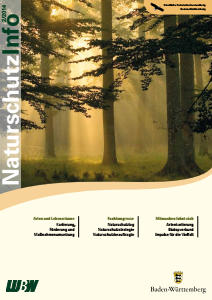 Bild der Titelseite der Publikation: Naturschutz-Info 2014 Heft 2