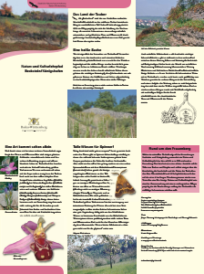 Bild der Titelseite der Publikation: Natur- und Kulturlehrpfad Beckstein / Königshofen
