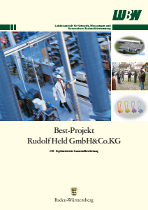 Bild der Titelseite der Publikation: BEST-Projekt Rudolf Held GmbH&Co.KG