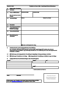 Bild der Titelseite der Publikation: Formblatt zur Natura 2000-Vorprüfung in Baden-Württemberg