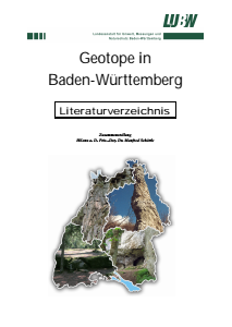 Bild der Titelseite der Publikation: Geotope in Baden-Württemberg - Literaturverzeichnis