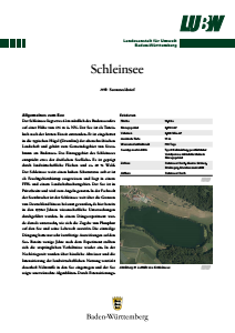 Bild der Titelseite der Publikation: Schleinsee